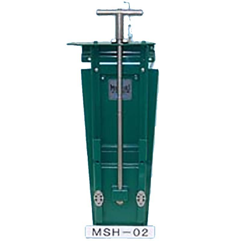 スチール製 水田 止水 機 田門 一般水路用 せまい水口用 手動タイプ MSH-02 田んぼ 三田精機 代引不可 | 