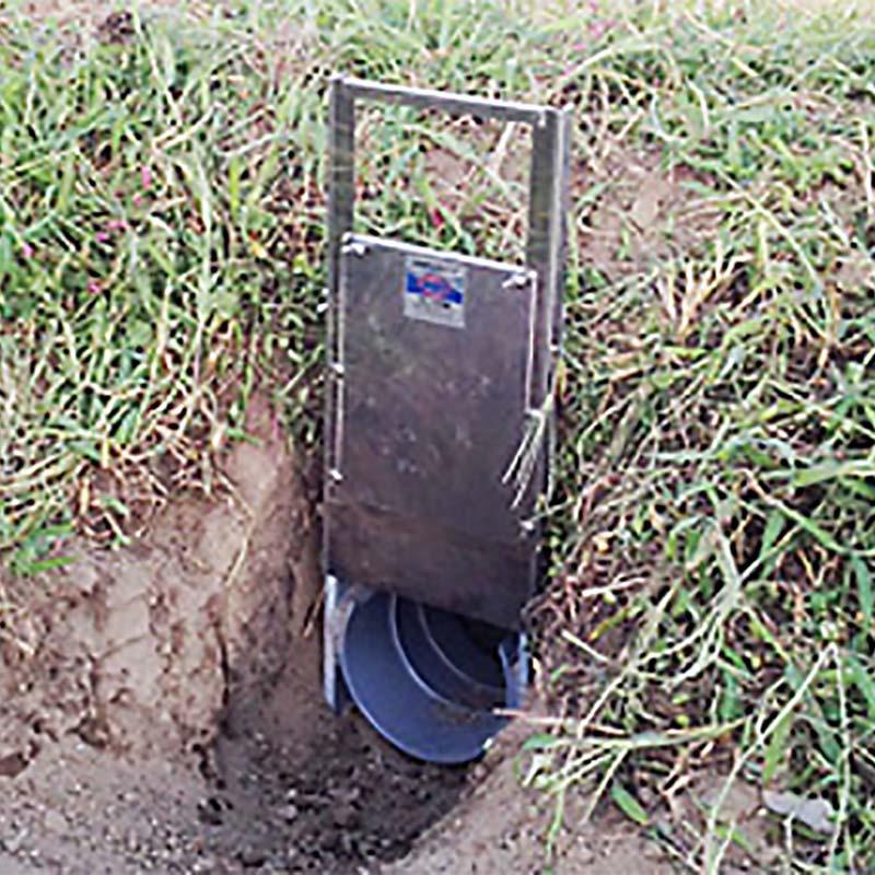 ステンレス製 水田排水セット みはり AK-ST30 底排水タイプ 150型 塩ビ管 に接続可能 田んぼ 三田精機 代引不可 |  | 02