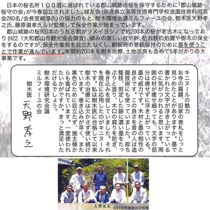 キニヌール 100ml 樹木 切り口 保護剤 樹木保護液 墨運堂 カS D |  | 05