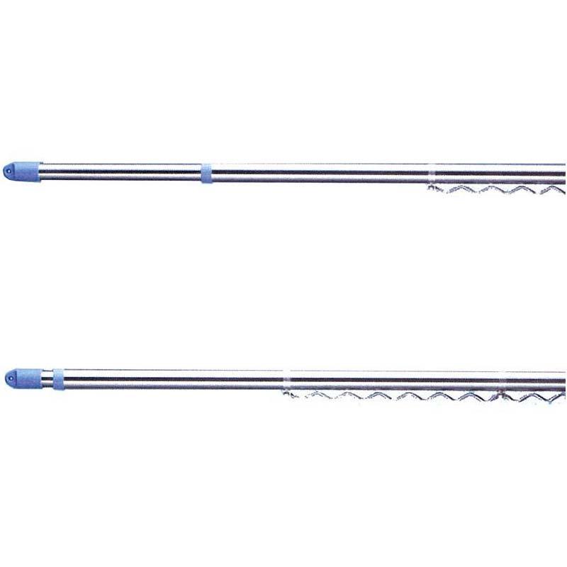 10本 HSE-30S ステンレス 伸縮 物干し竿 3m ハンガー掛付 サンエスフィッティング D | 