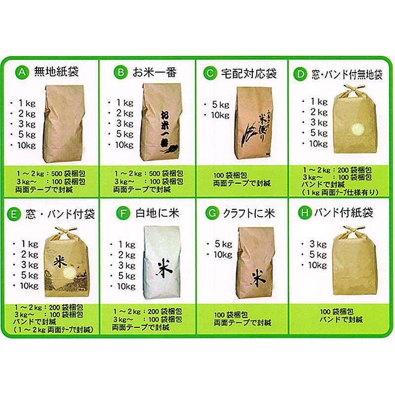 100枚 米袋 5kg 用 無地 テープ付 スタンディングタイプの 角底袋 0113941229 昭和パックス 代引不可 |  | 01