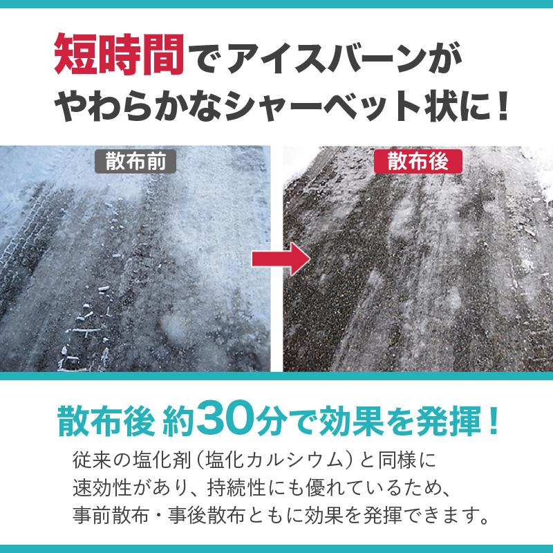 コンパル 無塩 凍結防止剤 融雪くん 5kg 凍結 圧雪 アイスバーンに 尿素 金属防錆剤 融雪剤 家庭用 玄関 階段 坂道 道路 駐車場 転倒防止 アサノヤ産業 DZ | アサノヤ産業 | 02