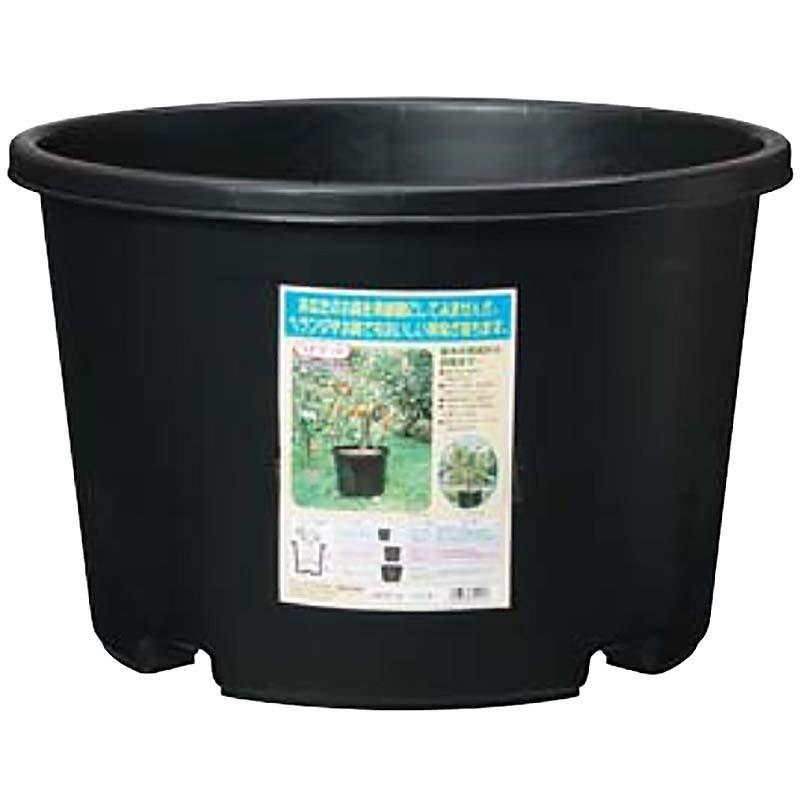 15個 NPポット #100 ブラック 直径664×430Hmm 100L 果樹 庭木用 鉢 プランター DICプラスチック 日A 代引不可 | 