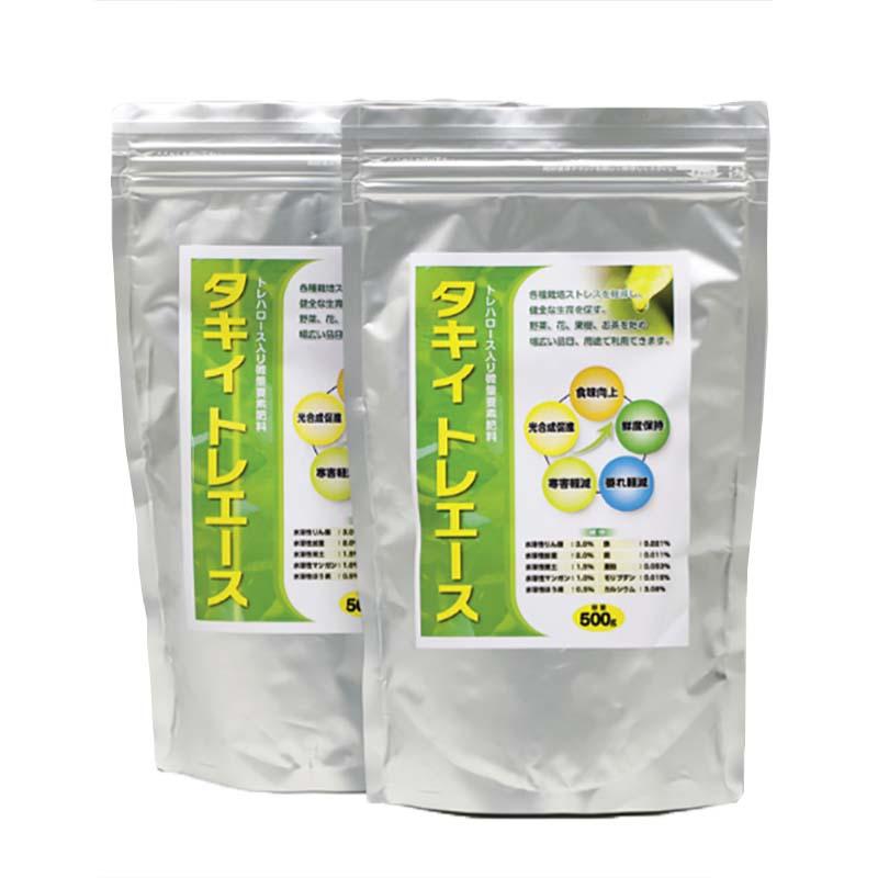 20袋 タキイ トレエース 500g 寒害対策 しおれ軽減 鮮度保持 トレハロース タキイ種苗 代引不可 | 
