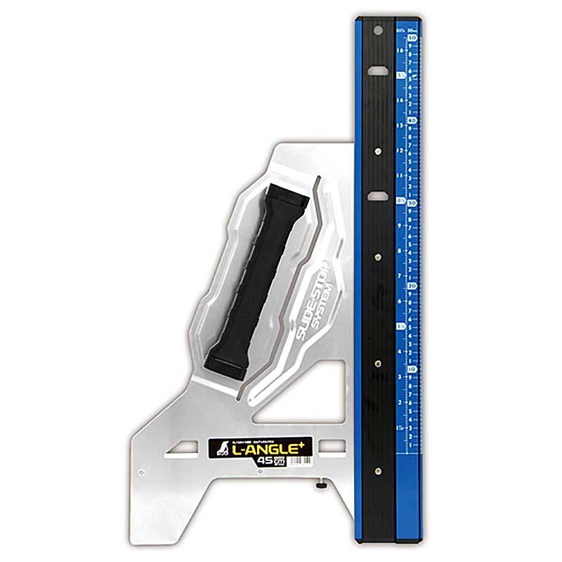 丸ノコ ガイド 定規 エルアングル プラス 73150 45cm 併用目盛 シンワ測定 H | 