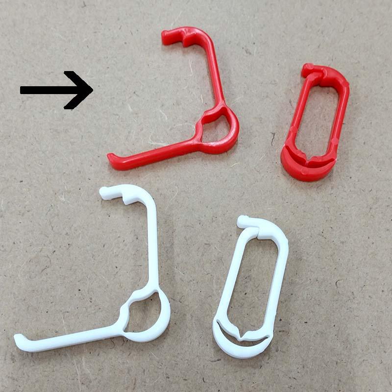 サポートワイド 赤 1000個 SPW-R10 苗 倒れ防止 保持具 シーム タS 代引不可 | 