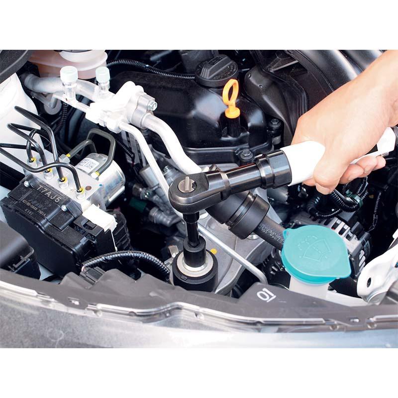 エアラチェットレンチセット AG-ARW-66.2PA 自動車等の整備作業に パオック H |  | 02