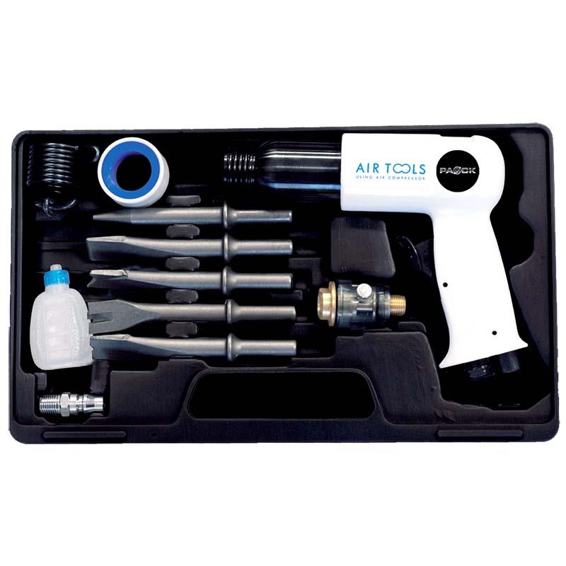 エアハンマセット AG-AH-10.2PA コンクリート、タイルなどのハツリ作業に パオック H |  | 01