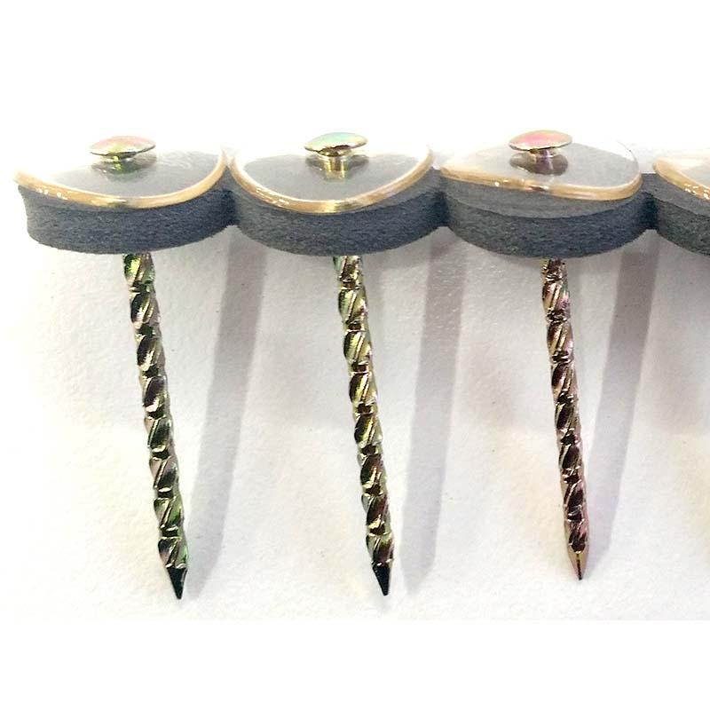 ポリカーボネイト 連結傘釘 38mm クリアー 30連 (270本分) 木下地用 波板用 アMD |  | 02