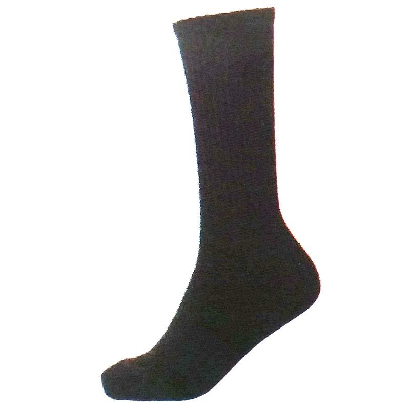 ブレスサーモ レギュラー丈 ソックス ブラック 22〜24cm 靴下 三冨D | 