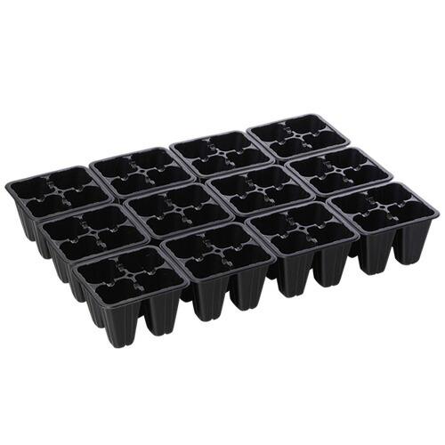160枚 苗パック 4連×12 #4504 花壇苗 野菜苗 カットパック明和 代引