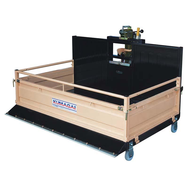 個人宅配送不可 トラクターダンプ NA3R-1800(A2) ワンタッチ仕様 日農工特殊3P 整地 運搬 除雪 熊谷農機 オK 代引不可 | 