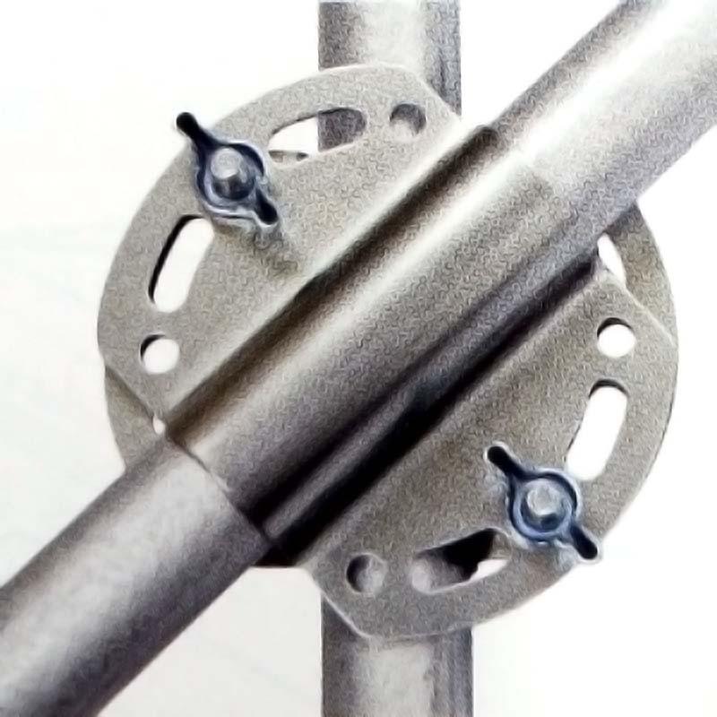 ビニールハウス部材 Meダブルユニバーサル 規格19 1x19 1 10個入 パイプ部品 Meu