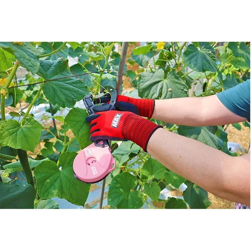園芸結束機 楽らくテープナー HT-R24C スリムタイプ マックス MAX HT-RSの後継機 テープナー 軽量 きゅうりのネット誘引 ブドウ新梢 トマトの誘引 カ種 DZ |  | 05