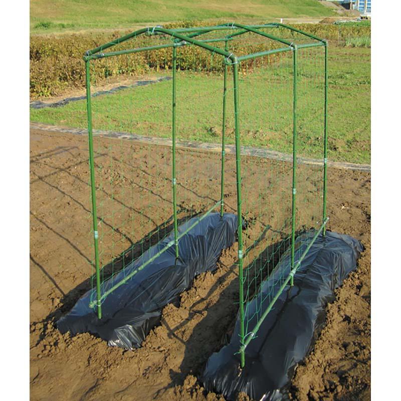 空中栽培 つる棚セット TDS-1.8-H カボチャ 小玉スイカ 等 第一ビニール第B DZ |  | 01