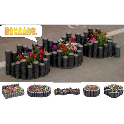 本 プラ擬木 はなえ80 0単杭 庭 花壇縁石 サンポリ 代引不可 6242 農業用品販売のプラスワイズ 通販 Yahoo ショッピング