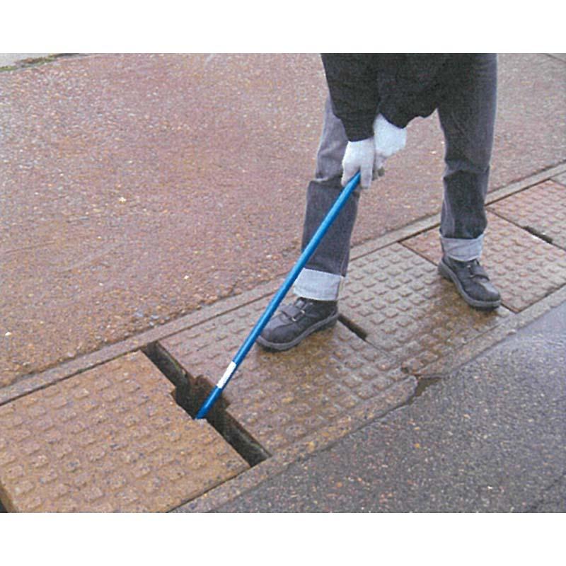 こじあけテコバール 側溝 グレーチング 蓋 どぶ ドブ掃除 国産 橋崎製作所 アMD |  | 01