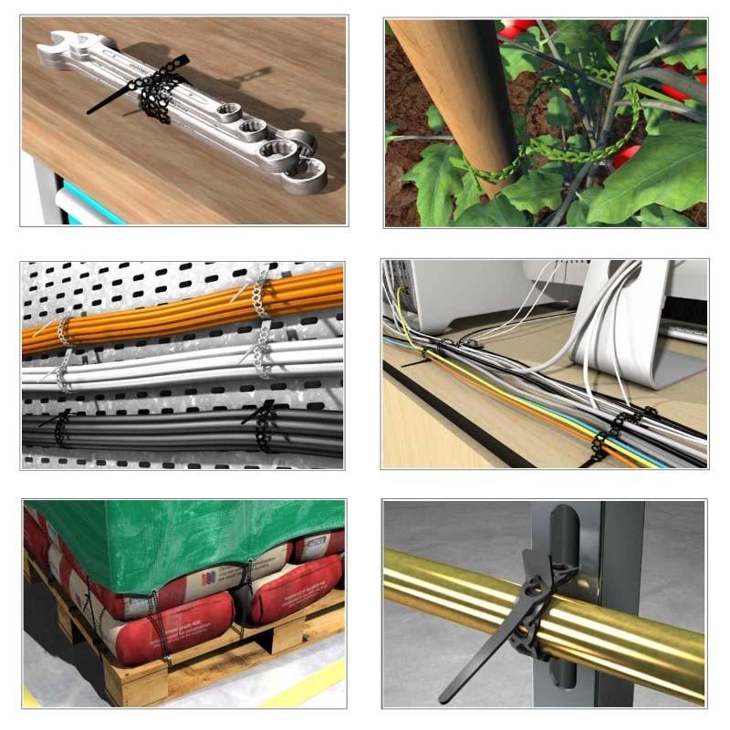 1000本 フレックスフィックス 緑 結束バンド 再利用可能 フィッシャー Tセ 代引不可 農業用品販売のプラスワイズ 通販 Yahoo ショッピング