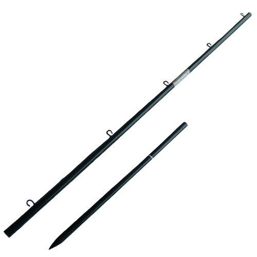 10本 新案 ネット支柱20 かぶせ式 2m 防風 猪 防虫 園芸ネット 支柱 福N 個人宅配送不可 代引不可 | 