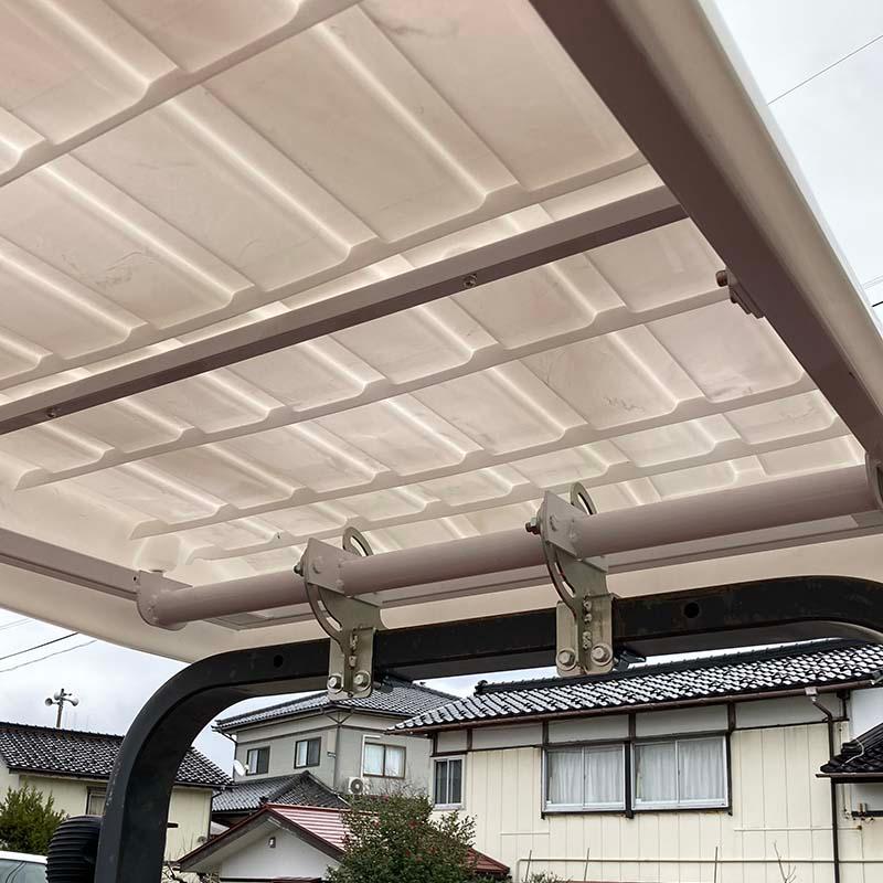 トラピーテット R7 角パイプ用 調整式 トラクター用日除け 三洋 オK 代引不可 |  | 03