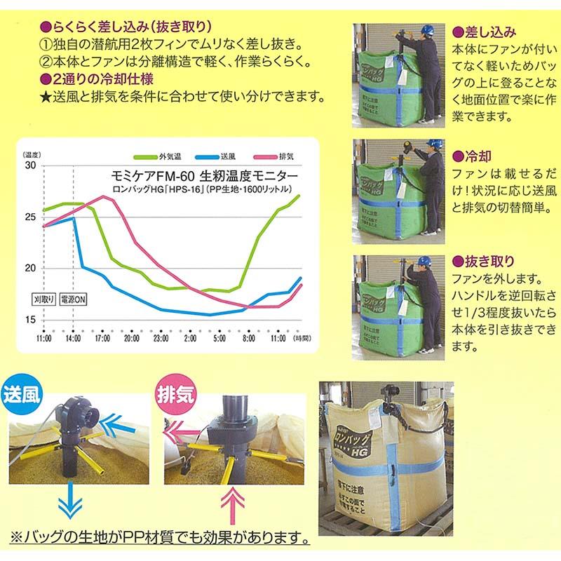 穀温調整機 モミケア FM-60 送風/排気 三洋 オK 代引不可 |  | 02