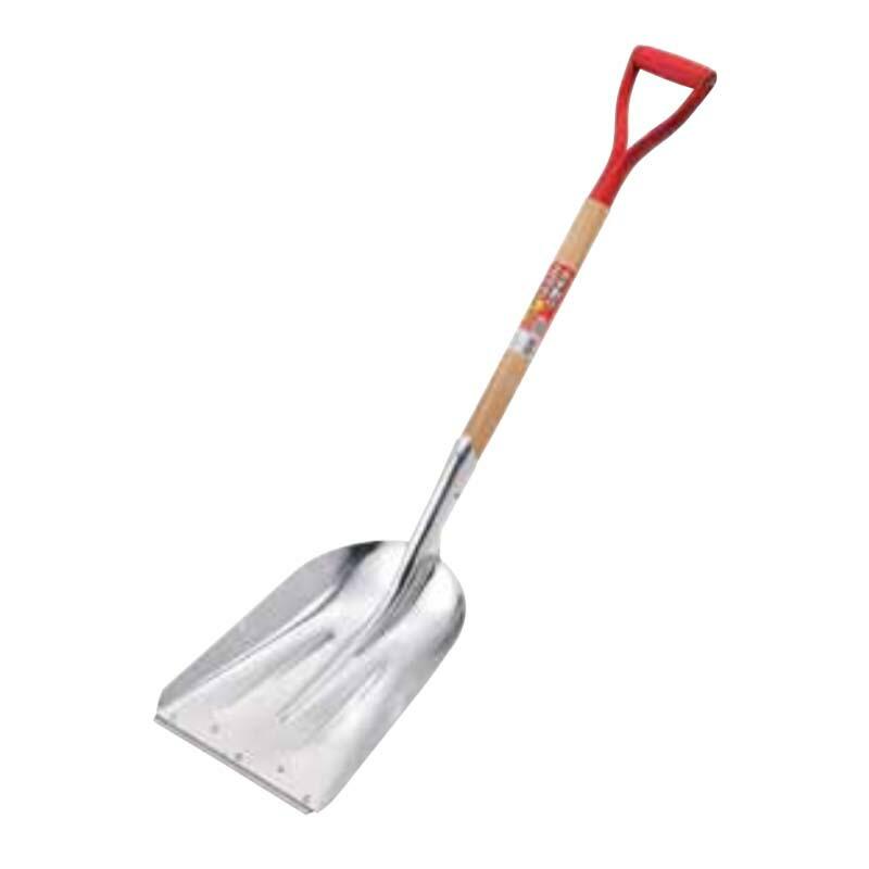 カチ割りスコップ 炭 22100 ステンレス先金付 雪かきスコップ 浅野木工所 H | 浅野木工所