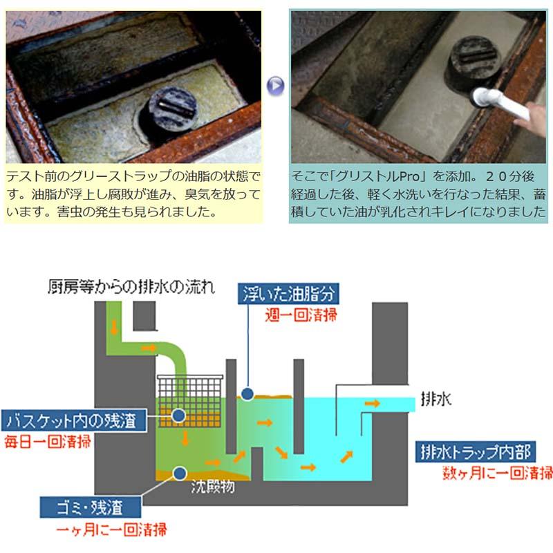 グリストルPro 20kg グリーストラップ専用洗浄剤 有希化学洗浄剤 フT 代引不可 |  | 01