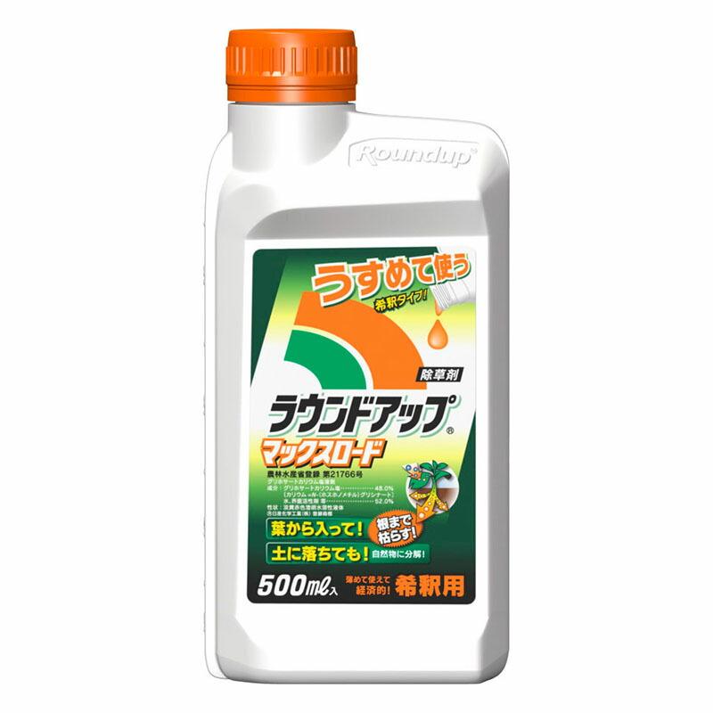 日産化学 除草剤 ラウンドアップ マックスロード 500ml 果樹 稲 畑作 樹木 野菜 農薬 Vデ 代引不可 産直 | 