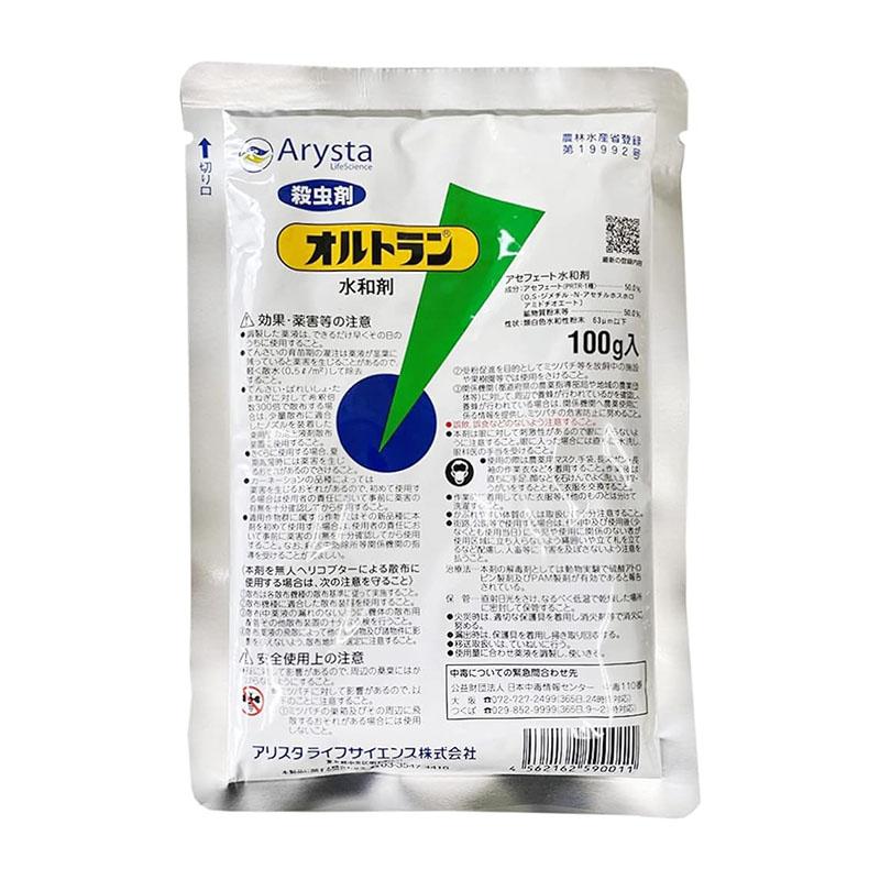 殺虫剤 オルトラン水和剤 100g アリスタライフ 農薬 Vデ 代引不可 産直 | 