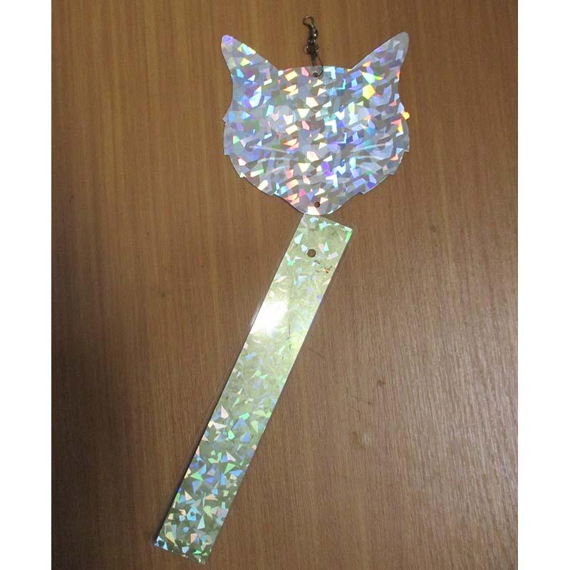 ギラギラねこちゃん 反射と蓄光で防鳥 コンパル アサノヤ産業 D | アサノヤ産業