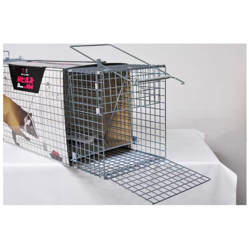 D type No.404 AG-4 ハクビシン アライグマ キツネ 狐 保護用 捕獲器 退治 撃退 害獣駆除 日本製 栄工業 T野D |  | 01