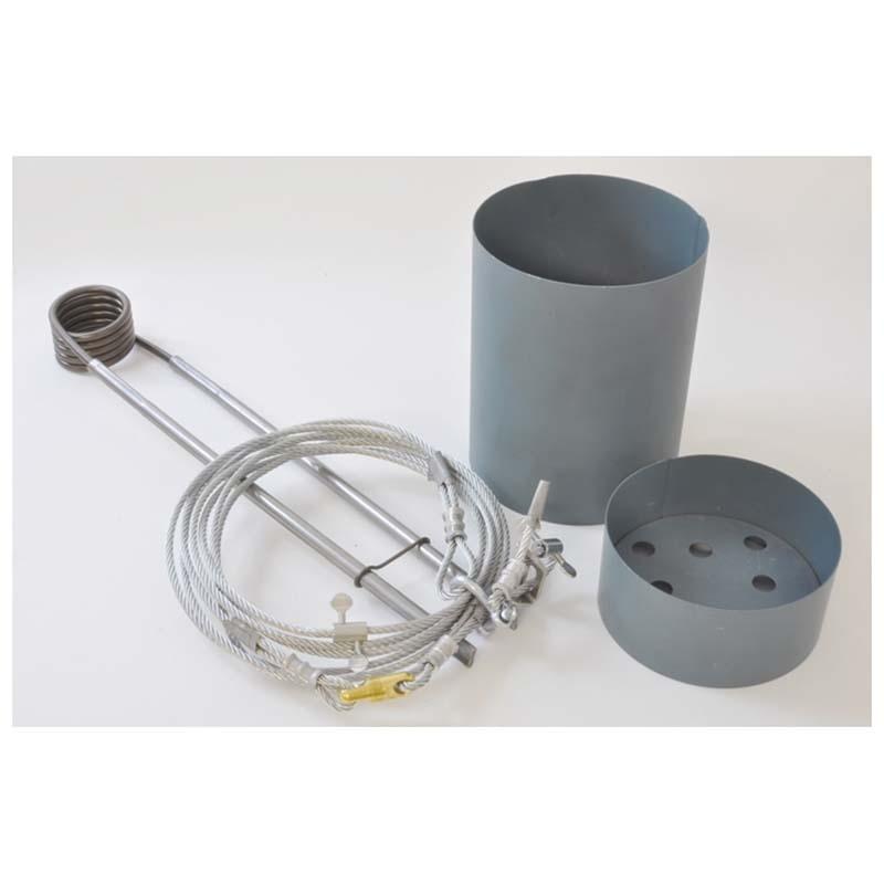 6セット F type No.605 IS-5 筒径120mm ワイヤー径4mm イノシシ 猪 シカ 鹿 足くくり罠 捕獲器 退治 撃退 害獣駆除 日本製 栄工業 T野D | 