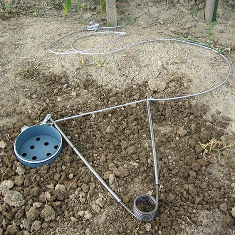 6セット F type No.607 IS-7 筒径約20.0cm ワイヤー径約4mm イノシシ 猪 シカ 鹿 足くくり罠 捕獲器 退治 撃退 害獣駆除 日本製 栄工業 T野D |  | 02