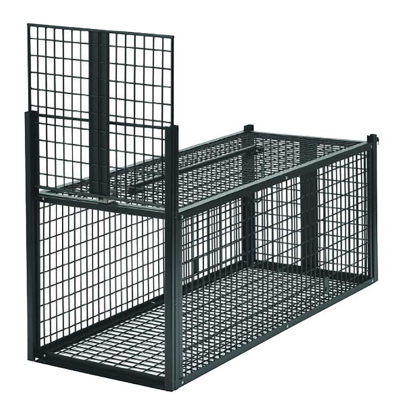 E type No.501 MK-1 約D1250×W500×H500mm 約27kg サル 猿 野猿 野ザル 野良犬 野犬 ノイヌ のらいぬ ハコ罠 捕獲器 退治 撃退 害獣駆除 栄工業 T野 代引不可 | 