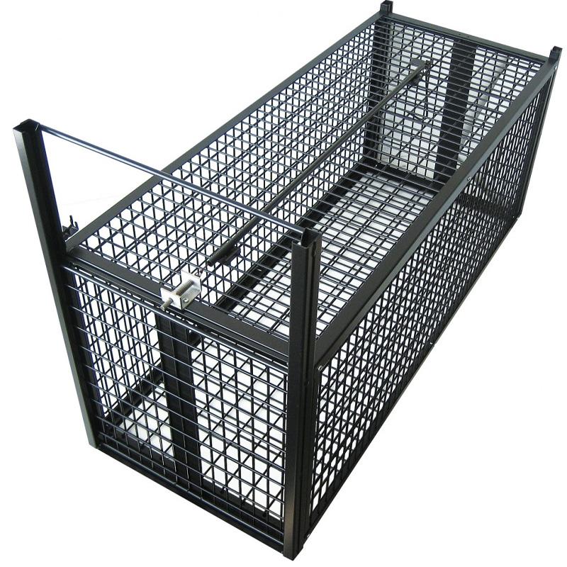 E type No.501 MK-1 約D1250×W500×H500mm 約27kg サル 猿 野猿 野ザル 野良犬 野犬 ノイヌ のらいぬ ハコ罠 捕獲器 退治 撃退 害獣駆除 栄工業 T野 代引不可 |  | 01