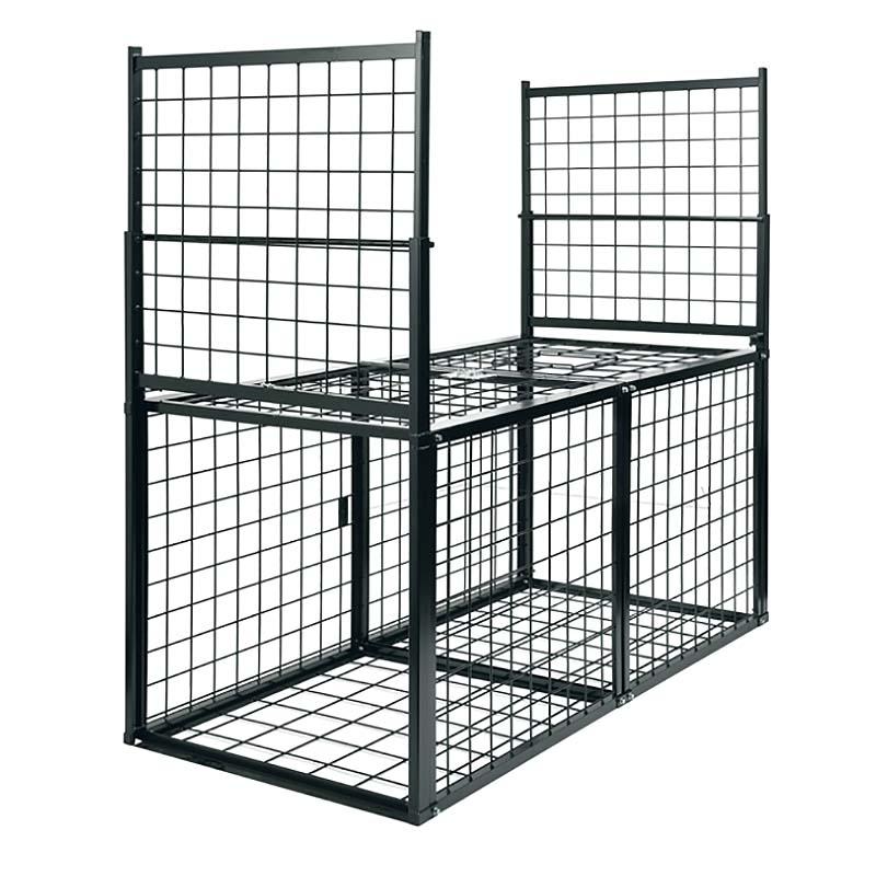 E type No.602 IS-2 約D2000×W1000×H1000mm 両開 組立式 イノシシ 猪 シカ 鹿 ハコ罠 捕獲器 退治 撃退 害獣駆除 日本製 栄工業 T野 代引不可 | 