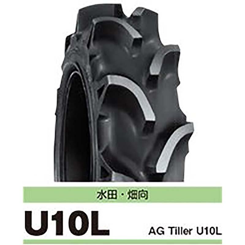 チューブ別売り 耕うん機用タイヤ U10L 5-12 2PR AGSチューブタイプ 農業機械用 タイヤ ブリヂストン キャンセル不可 オK 代引不可 | 