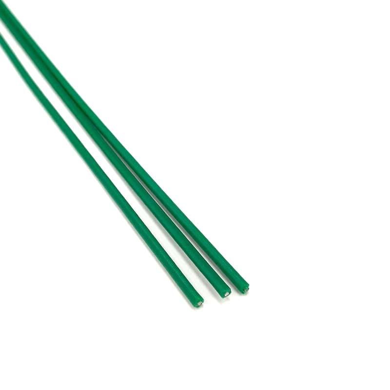 バインド線 特太 緑 200m 0.8×1.5mm #21 工業用 結束線 バン線 棚線 山B 代引不可 | 