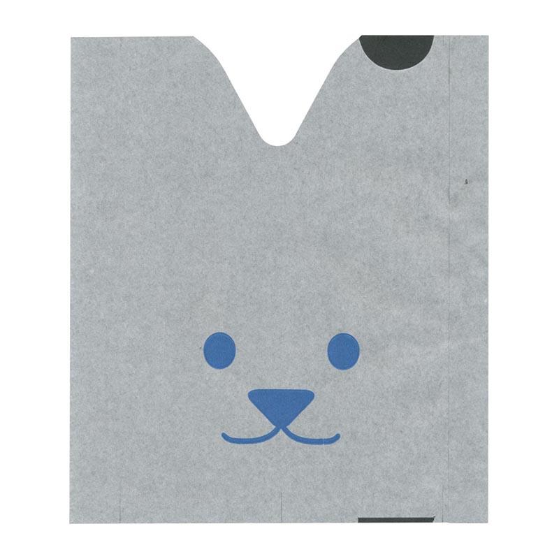 4000枚 果実袋 シロクマくん桃袋 552068 4582259924246 172×200mm モモ もも用掛袋 星野 代引不可 | 