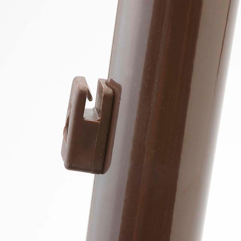 支柱のみ 茶 アニマルフェンス 1.0m用 支柱11本 ブラウン 景観対策 プラスワイズ シN 代引不可 BRF10 | SHINSEI | 04