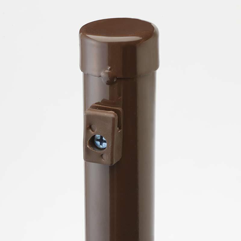 支柱のみ 茶 アニマルフェンス 1.5m用 支柱11本 ブラウン 景観対策 プラスワイズ シN 代引不可 BRF15 |  | 02