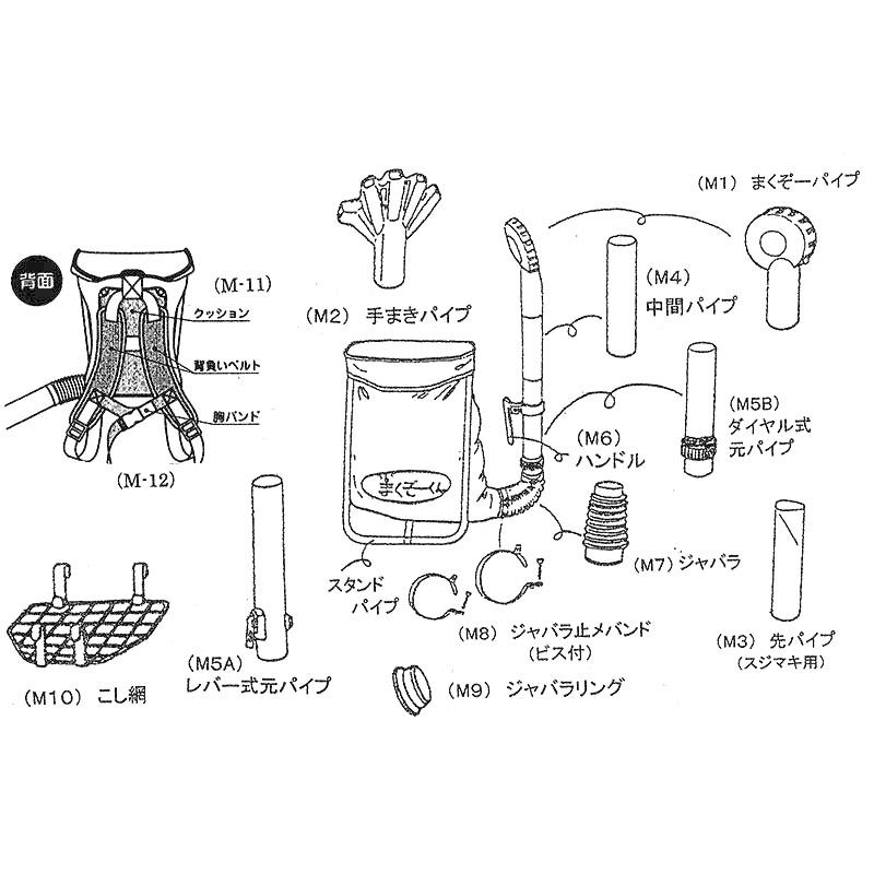 M5B ダイヤル式調節弁付元パイプ 緑 開閉弁調節用 まくぞーくん用部品 山啓産業 代引不可 |  | 12