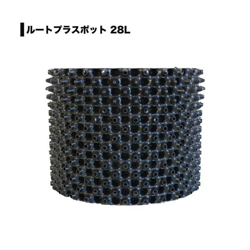3個 果樹向けポット ルートプラスポット 28L 高さ290mm×内寸径360mm GS-AP350S RootPlus 南栄工業 根巻き防止 空気剪定 高耐久 D | 
