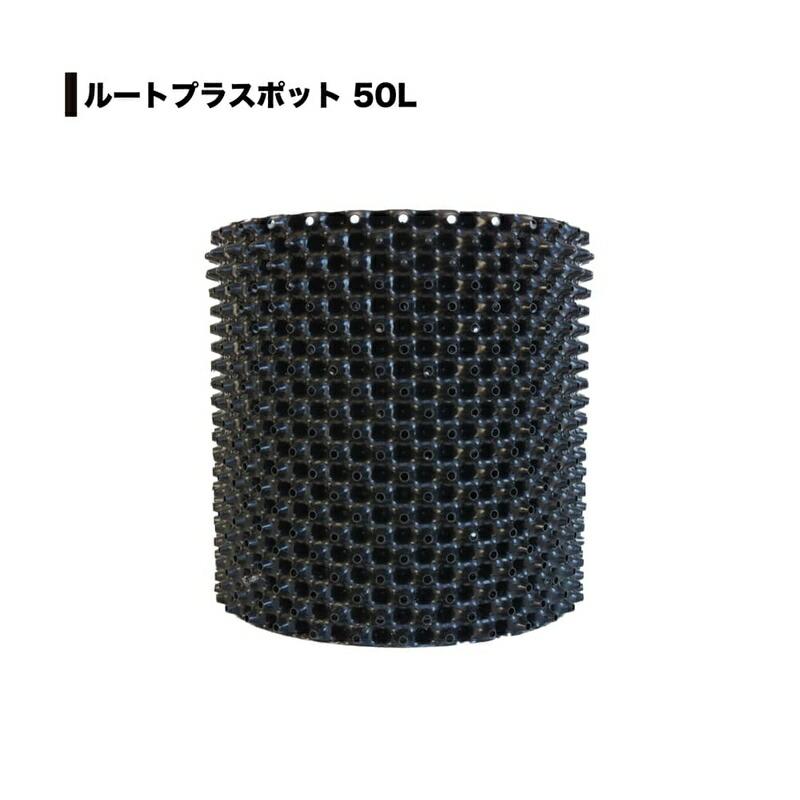 3個 果樹向けポット ルートプラスポット 50L 高さ400mm×内寸径410mm GS-AP400M RootPlus 南栄工業 根巻き防止 空気剪定 高耐久 D | 