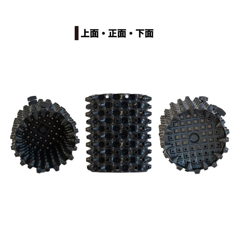 5個 果樹向けポット ルートプラスポット 60L 高さ460mm×内寸径410mm GS-AP400L RootPlus 南栄工業 根巻き防止 空気剪定 高耐久 D |  | 01
