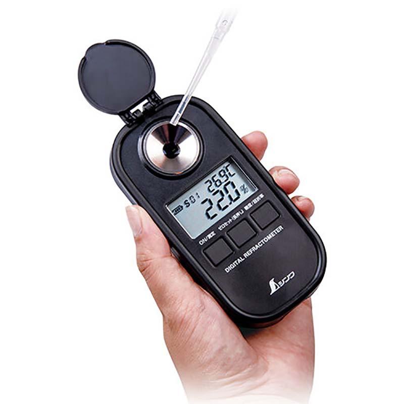 デジタル糖度計 0〜93% 防塵防水 遮光タイプ 70183 シンワ測定 H |  | 01