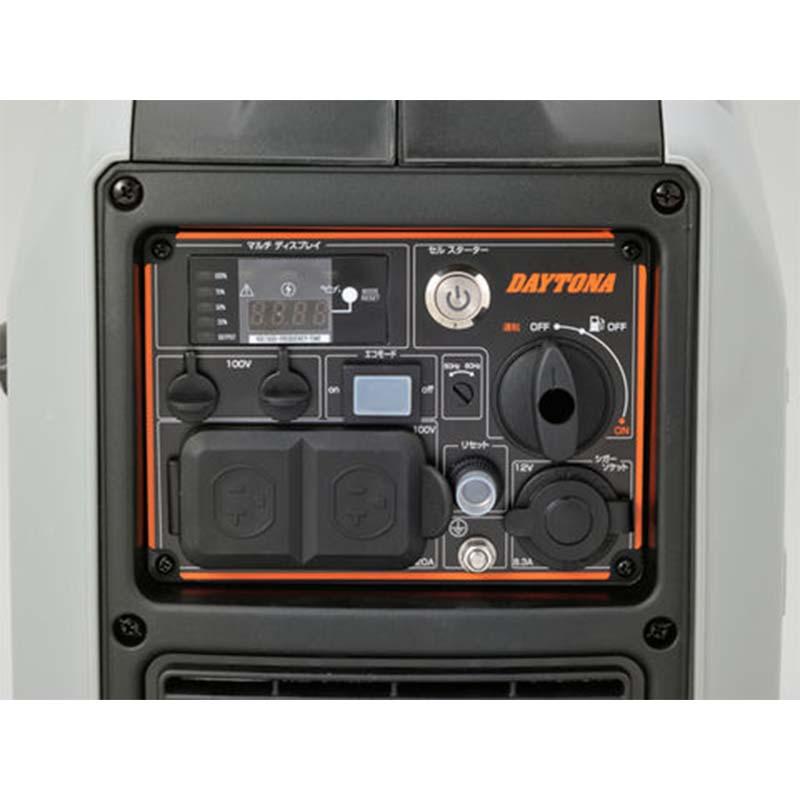 デイジェネ1900e デイトナ 1900VA 静音型 インバーター 発電機 55004 セル&リコイル式 DAYGENE1900e DAYTONA D |  | 02