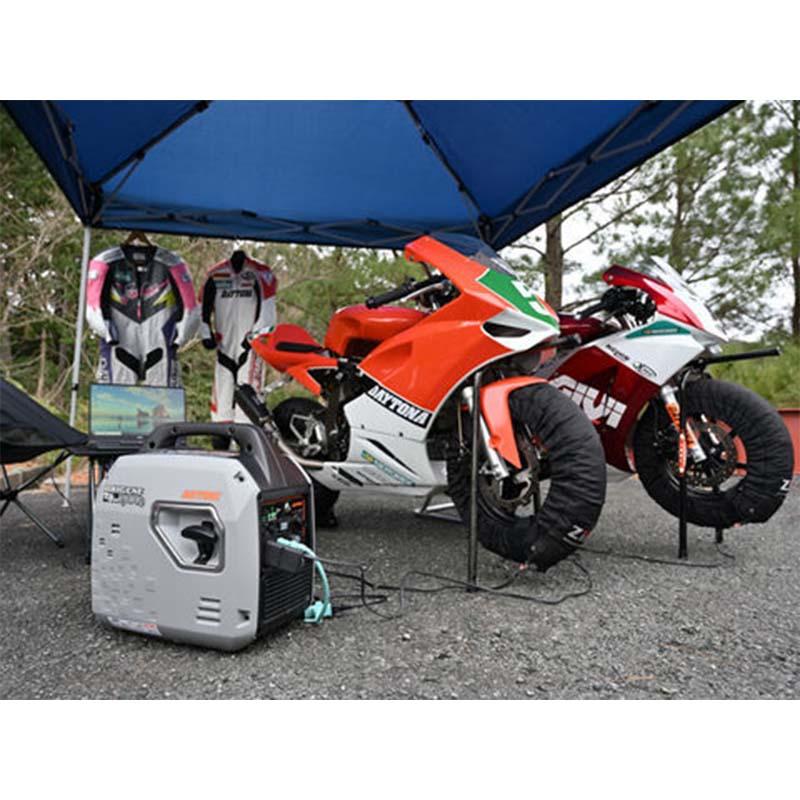 デイジェネ1900e デイトナ 1900VA 静音型 インバーター 発電機 55004 セル&リコイル式 DAYGENE1900e DAYTONA D |  | 05