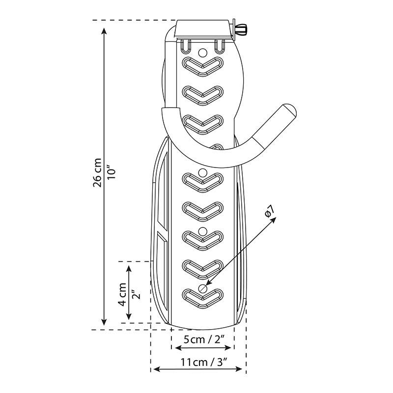 バイシクルハンガー ブラック ガーデンシェッド用 別売りオプション 棚 ルビコン用 スカイライト用 カノピア Wセ 代引不可 |  | 01