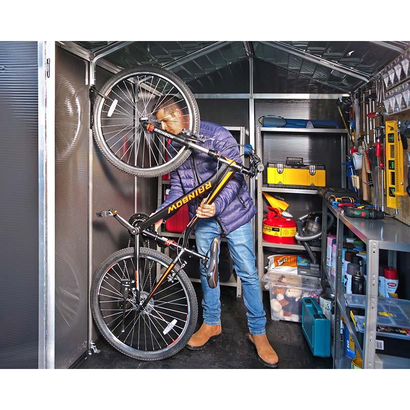 バイシクルハンガー ブラック ガーデンシェッド用 別売りオプション 棚 ルビコン用 スカイライト用 カノピア Wセ 代引不可 |  | 02